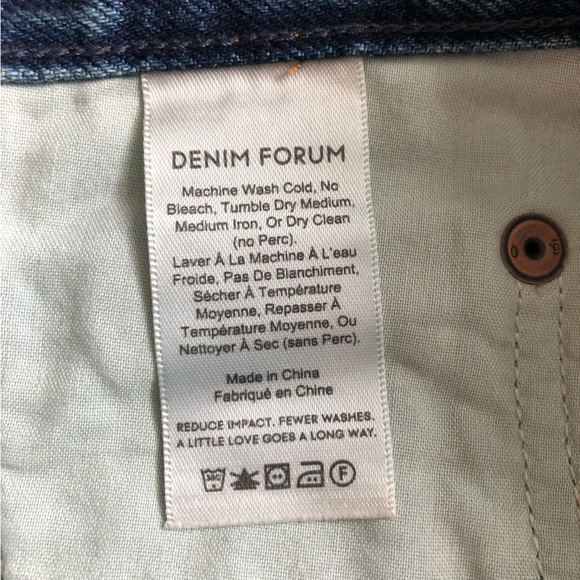 Aritzia Denim Forum The Eddie Mini Denim Skirt - Picture 11 of 12